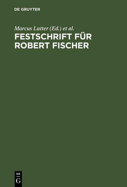 Produktbild: Festschrift f&uuml;r Robert Fischer