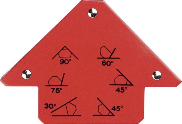 Brüder Mannesmann M 1278 Brüder Mannesmann Magnetisches Winkel-Fixiergerät (30 / 45 / 60 / 75 / 90º) I 1278