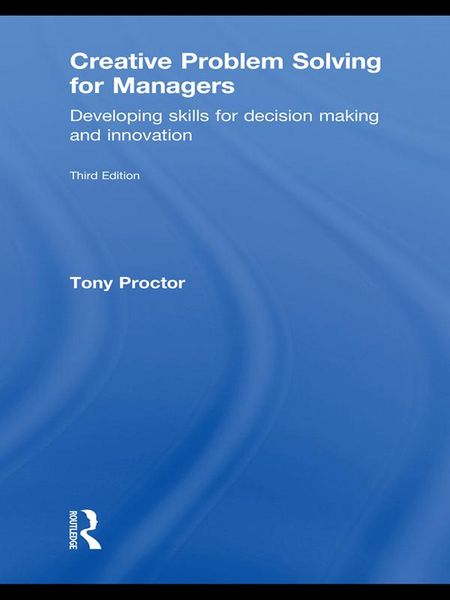 Produktbild: Creative Problem Solving for Managers