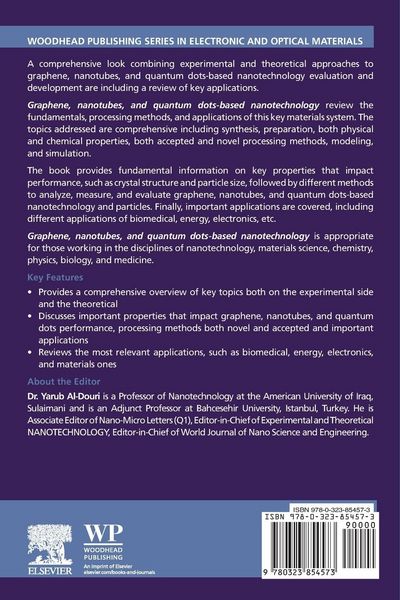 Produktbild: Graphene, Nanotubes and Quantum Dots-Based Nanotechnology