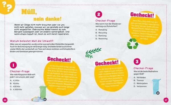 Produktbild: Checkerin Marina: Komm, das checken wir! DIY- und Mitmachbuch