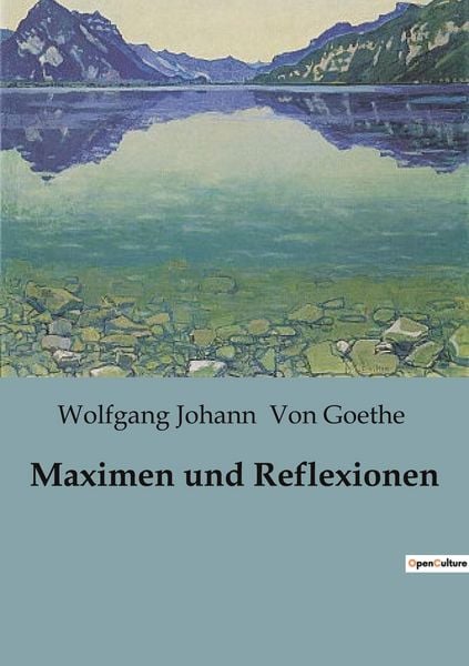Produktbild: Maximen und Reflexionen