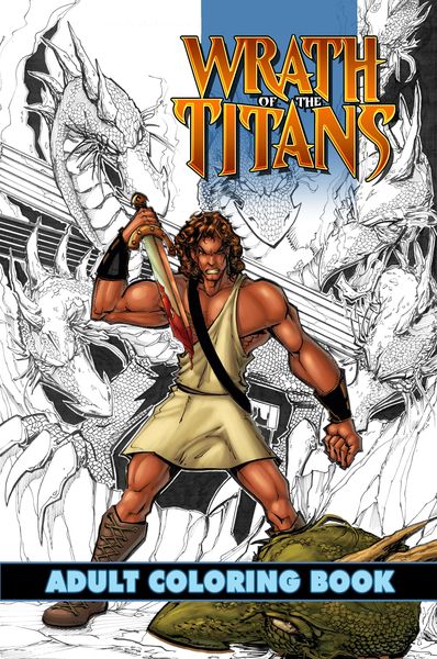 Produktbild: Wrath of the Titans: Adult Coloring Book