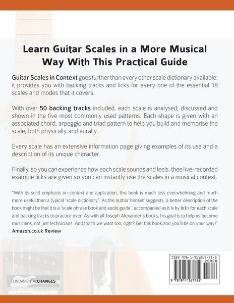 Produktbild: Guitar Scales in Context