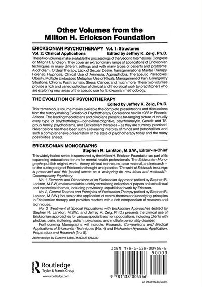 Produktbild: Developing Ericksonian Therapy