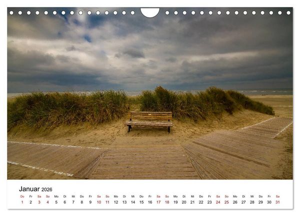 Produktbild: Langeoog &ndash; Ein Herbst auf der Insel des Lebens (Wandkalender 2026 DIN A4 quer), CALVENDO Monatskalender