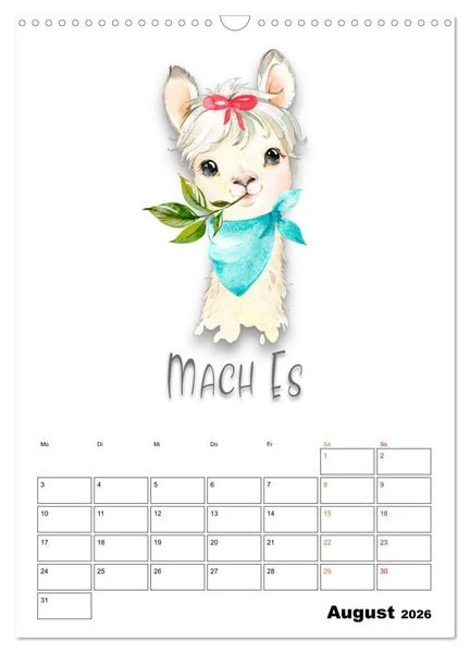Produktbild: Bleib cool - Gute-Laune-Kalender (Wandkalender 2026 DIN A3 hoch), CALVENDO Monatskalender