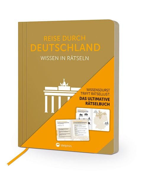 Reise durch Deutschland I Wissen in Rätseln, Taschenbuch von Jan Votteler, Delphin, 9783961284696