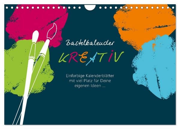Produktbild: Bastelkalender KREATIV (Wandkalender 2026 DIN A4 quer), CALVENDO Monatskalender