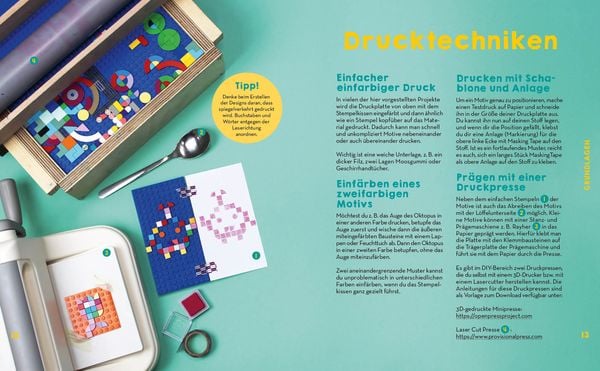 Produktbild: 101 Motive drucken &ndash; Stein f&uuml;r Stein