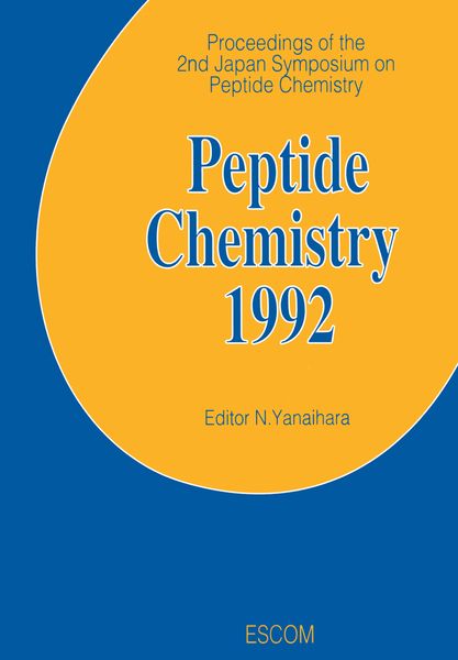 Produktbild: Peptide Chemistry 1992