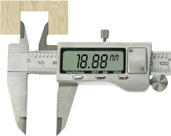 Produktbild: Velleman 3472B Digitaler Messschieber 150mm