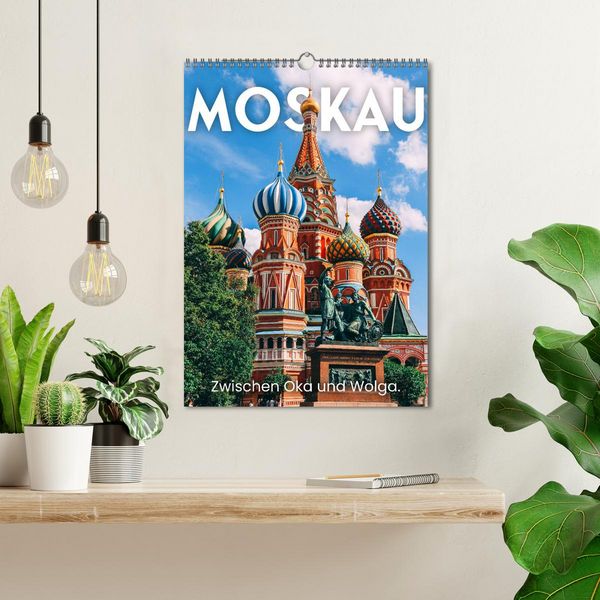 Produktbild: Moskau - Zwischen Oka und Wolga. (Wandkalender 2026 DIN A3 hoch), CALVENDO Monatskalender