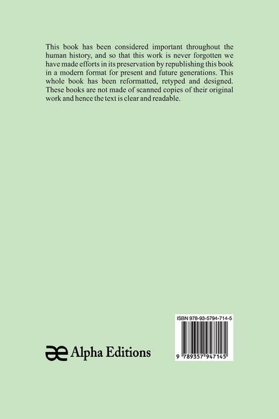 Produktbild: Thoughts out of Season, Part I