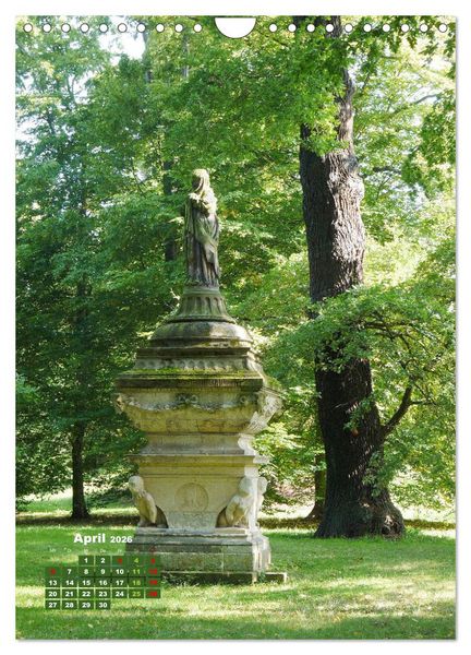 Produktbild: W&ouml;rlitzer Park und Luisium - Eine romantische Reise (Wandkalender 2026 DIN A4 hoch), CALVENDO Monatskalender