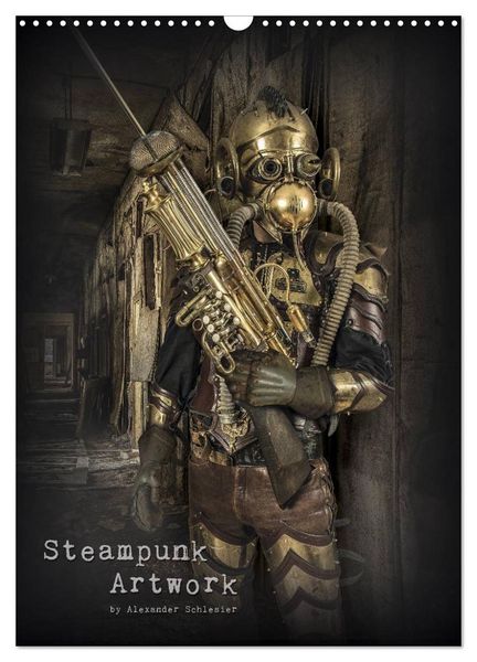 Produktbild: Steampunk Artwork (Wandkalender 2026 DIN A3 hoch), CALVENDO Monatskalender