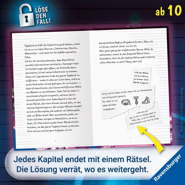 Produktbild: Sherlock & You, Band 4 - Das R&auml;tsel um das geheimnisvolle Buch
