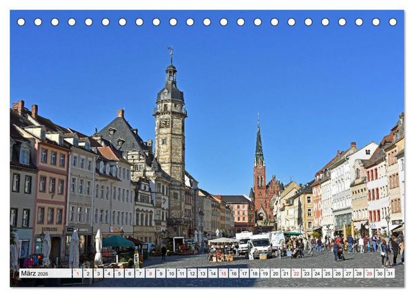 Produktbild: ALTENBURG, die alte Residenzstadt (Tischkalender 2026 DIN A5 quer), CALVENDO Monatskalender
