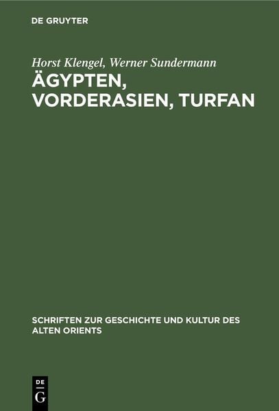 Produktbild: &Auml;gypten, Vorderasien, Turfan