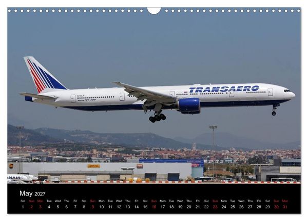 Produktbild: Big Jets (Wall Calendar 2027 DIN A3 landscape), CALVENDO 12 Month Wall Calendar
