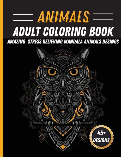 Produktbild: Animals Mandala Coloring Book