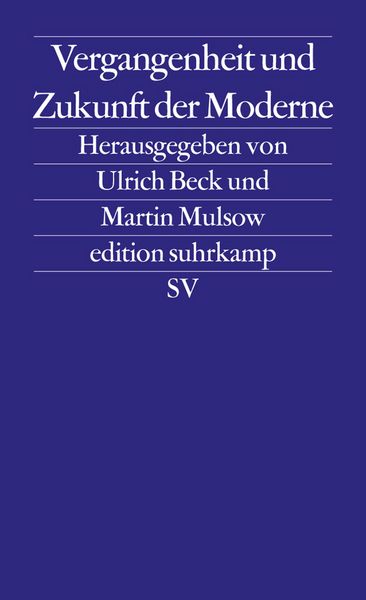 Produktbild: Vergangenheit und Zukunft der Moderne