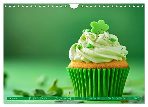 Produktbild: Cupcakes - die s&uuml;&szlig;e Verf&uuml;hrung (Wandkalender 2026 DIN A4 quer), CALVENDO Monatskalender