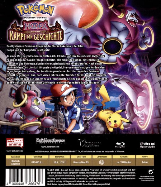 Produktbild: Pokemon - Der Film: Hoopa und der Kampf der Geschichte