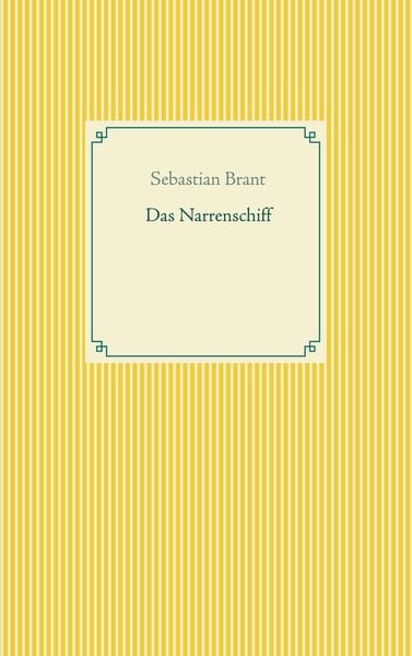 Produktbild: Das Narrenschiff
