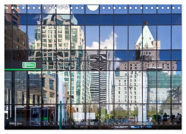 Produktbild: Vancouver Perspektiven (Wandkalender 2026 DIN A4 quer), CALVENDO Monatskalender