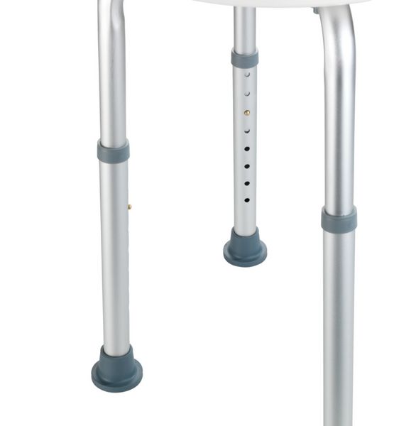 Produktbild: Duschhocker Mod. Secura h&ouml;henverstellbar, 120 kg Tragkraft