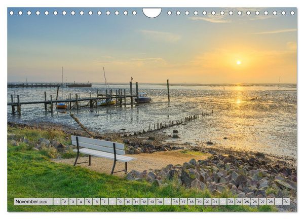 Produktbild: Wundersch&ouml;nes Amrum (Wandkalender 2026 DIN A4 quer), CALVENDO Monatskalender