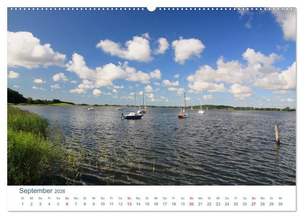 Produktbild: Sieseby 2026. Idyllisches Fl&auml;chendenkmal an der Schlei (hochwertiger Premium Wandkalender 2026 DIN A2 quer), Kunstdruck in Hochglanz