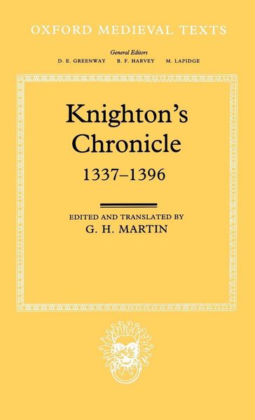 Produktbild: Knighton's Chronicle 1337-1396