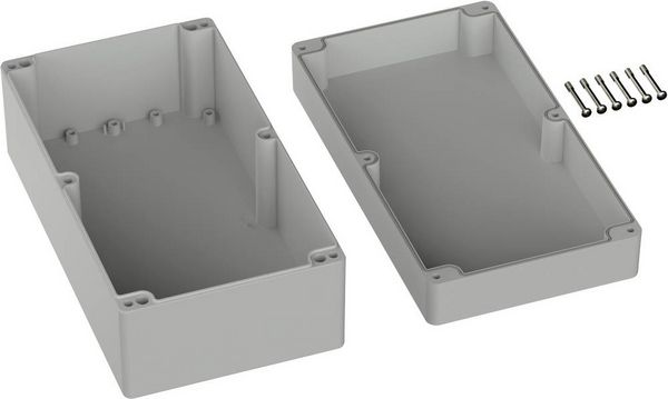 Produktbild: TRU COMPONENTS TC-9065732 Industrie-Geh&auml;use 360 x 200 x 149.5 ABS Lichtgrau (RAL 7035) 1 St.