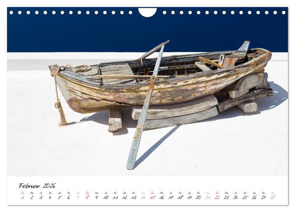 Produktbild: Santorini - Fotogene Sch&ouml;nheit (Wandkalender 2026 DIN A4 quer), CALVENDO Monatskalender