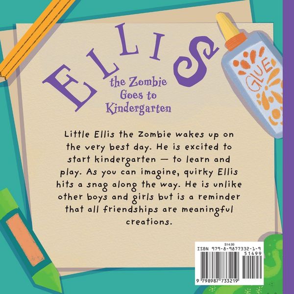 Produktbild: Ellis the Zombie Goes to Kindergarten