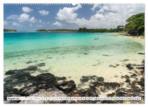 Produktbild: Traumstr&auml;nde auf Mauritius (Wandkalender 2026 DIN A2 quer), CALVENDO Monatskalender