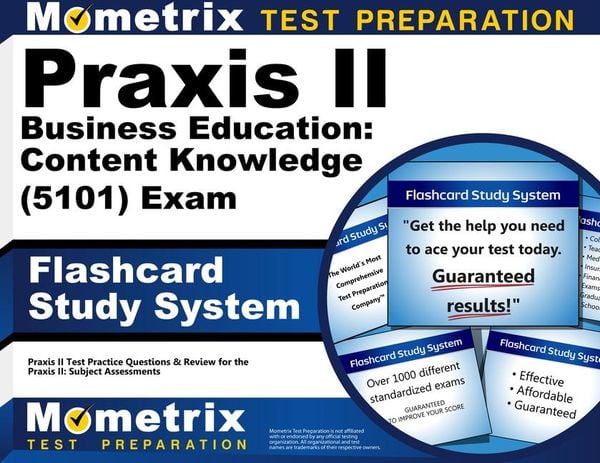 Produktbild: Praxis II Business Education: Content Knowledge (5101) Exam Flashcard Study System