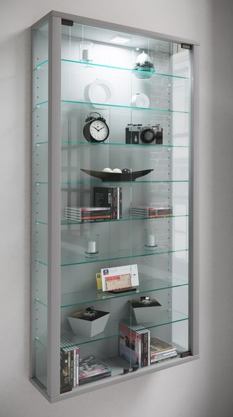 Produktbild: Wandvitrine H&auml;ngevitrine Glasvitrine Vitrosa Maxi
