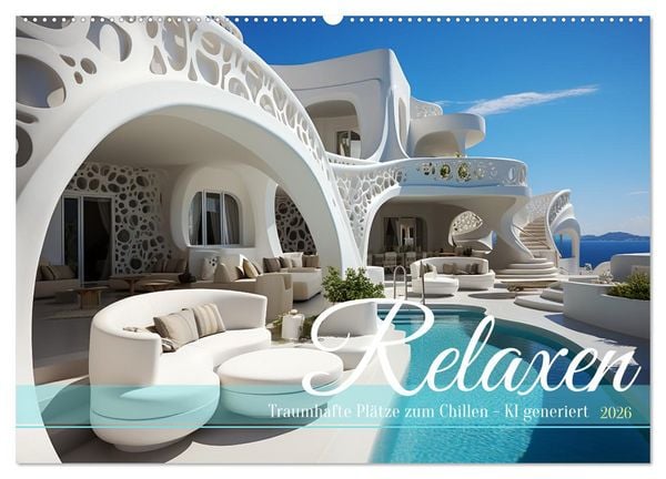 Relaxen (Wandkalender 2026 DIN A2 quer), CALVENDO Monatskalender