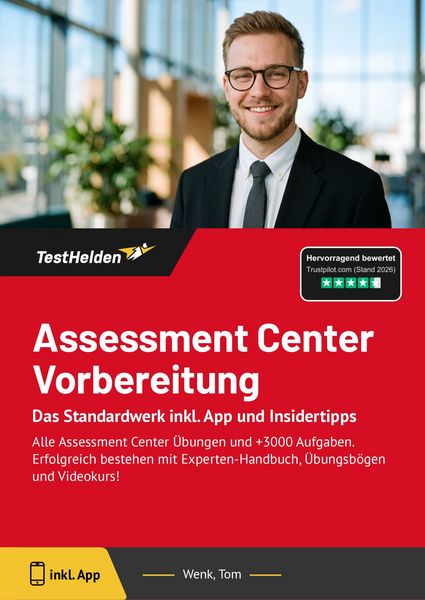 Produktbild: Assessment Center Vorbereitung: Das Standardwerk inkl. App und Insidertipps