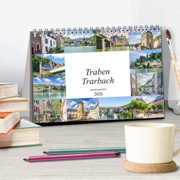 Produktbild: Traben Trarbach Impressionen (Tischkalender 2026 DIN A5 quer), CALVENDO Monatskalender