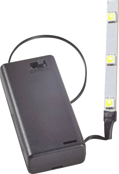 Kahlert Licht 69911 LED-Leiste 3.5V mit Batterie-Box