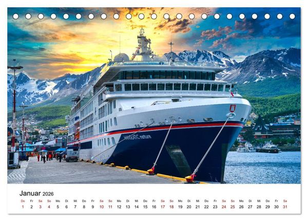 Produktbild: HANSEATIC nature (Tischkalender 2026 DIN A5 quer), CALVENDO Monatskalender