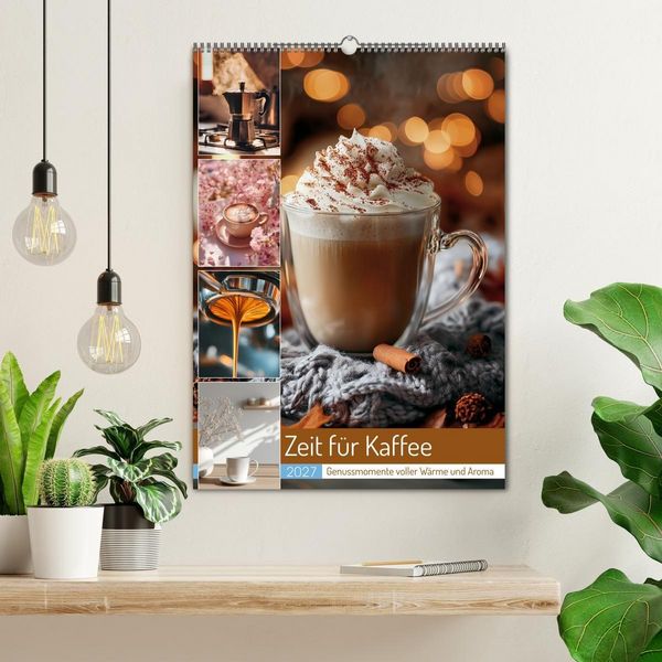 Produktbild: Zeit f&uuml;r Kaffee (Wandkalender 2027 DIN A2 hoch), CALVENDO Monatskalender