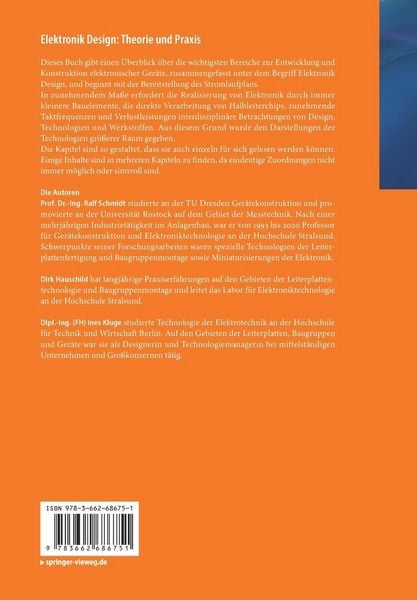Produktbild: Elektronik Design: Theorie und Praxis