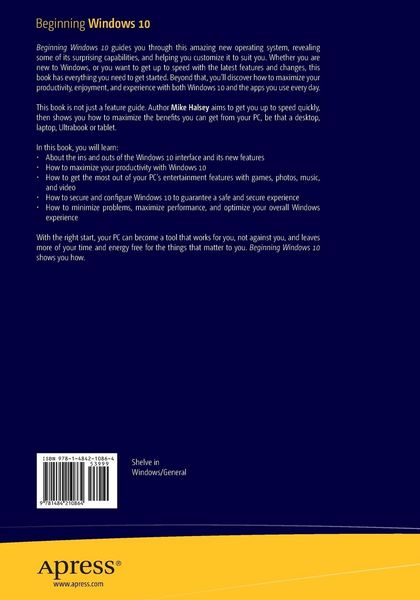 Produktbild: Beginning Windows 10
