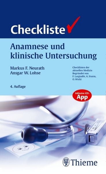 Produktbild: Checkliste Anamnese und klinische Untersuchung