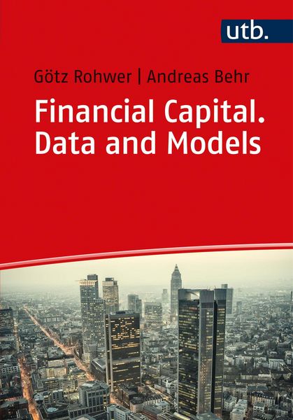 Produktbild: Financial Capital. Data and Models